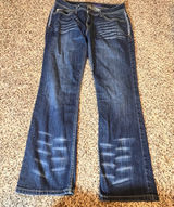 Cruel Denim Blake Womens 30/9S Dark Wash Embroidered Bootcut Jeans‎ CB41754071 Photo 0