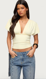 Yellow Edikted Top Photo 0