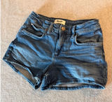 Wrangler Retro Denim Shorts Womens 28 Medium Wash Stretch Jean Shorts 112344615 Photo 0