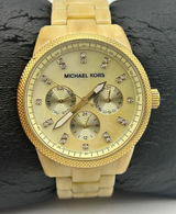 Michael Kors Women MK5039 Chronograph Watch Working New Battery Photo 0
