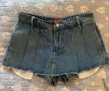 Edikted Denim Skort Mini Photo 0