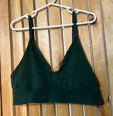 Pact Organic Everyday Classic T-Shirt Bra Green Size XS Photo 0