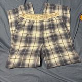 Blue Hollister Pajama Plaid Pants Photo 0