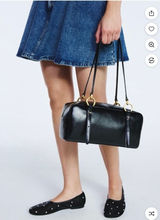 Scoop Black Faux Leather Top Handle Shoulder Bag Photo 0