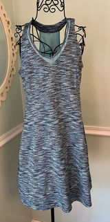 MPG Women's Sleeveless Dress-Travel, Golf-Blue-M‎ Bra/Pockets-PolySpandex Photo 0