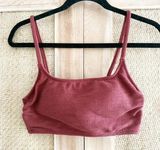Xhilaration Bikini Top Cutout Shelf Bra Adjustable Rust Size Medium Juniors Photo 0