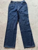 Vintage‎ Levis 25035 Jeans Women's Dark Wash High Waist Orange Tab 90s Size 16 Photo 0