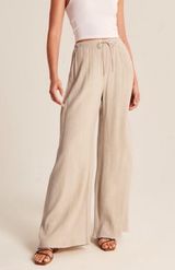 Abercrombie Crinkle Tie Waist Pants *short Photo 0
