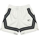 Nike Fly Basketball Shorts Womens XS White Black Dri-FIT Mesh Athletic Striped Photo 0