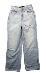 Hollister Co Ultra High Rise Baggy Denim‎ Blue Jeans Light Wash Womens Size 23R Photo 0