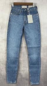 Everlane‎ High Rise Skinny Jeans Womens 23 Stretch Minimalist Indie Clean Girl Photo 0