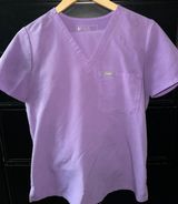 Light Purple Scrub Set Photo 0
