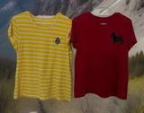 2* Chic J. Crew Women's‎ Embellished Anchor Scottie Dog T Shirt M/LBundle M./L Photo 0