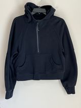 Lululemon Cropped Scuba Hoodie Black Womens XS/S Photo 0