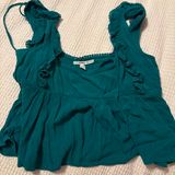 O’Neill Teal Cute Blouse Photo 0
