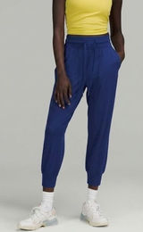 Lululemon Ready to Rulu High-Rise Cropped Jogger Mineral Blue Womens Size 10 Photo 0
