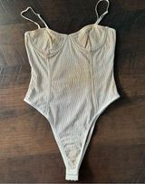 White Fox Corset Bodysuit Photo 0