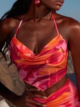 Oh Polly Womens Halter Tank Top Size 6 NWOT Club Party Beach Vacation Photo 0