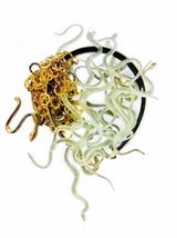 Gold Medusa DIY Headband with Glow in the Dark Snakes Photo 0