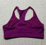 Outdoor Voices TechSweat Racerback Sports Bra Magenta Purple Womens Large Photo 0