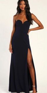 Strapless Mermaid Maxi Dress Photo 0
