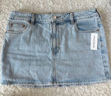 PacSun Skirt Jean Mini Denim Blue Photo 0