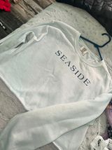 Seaside Cropped Sweatshirt Photo 0