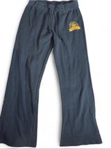 PacSun Women Black Sweatpants with Yellow Logo Photo 0