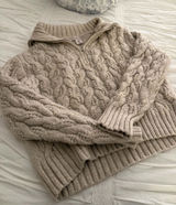 Sincerely Jules Quarter zip sweater Photo 0
