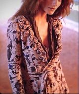 Anthropologie ‘Bud, Blossom and Blue Cardigan’ by Tabitha 100% Wool Women's sz M Photo 0
