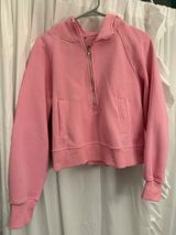 Amazon Pink half zip hoodie Photo 0