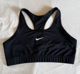 Nike Victory Dri-FIT Medium Support Racerback Sports Bra Black XL Photo 0