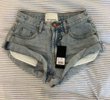 One Teaspoon Denim Shorts Bandits 22 Ocean Photo 0