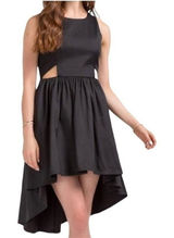 Francesca's High-Low Dress Women Medium Black Side Cutout Cocktail‎ F16D518H Photo 0