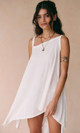 Free People Women's Natural Alexandra Tunic size small Photo 0