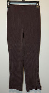 Lululemon Ribbed Softstreme Zipped Hem Pants Espresso Brown 2 Photo 0