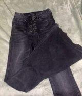 Flying Monkey Jeans Black Size 24 Photo 0