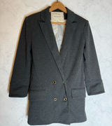 Anthropologie gray stretch blazer jacket Photo 0