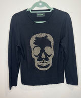 Zadig & Voltaire Miss Bis Embellished Cashmere Sweater Black sz M Photo 0