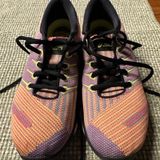 ASICS fuse Gel‎ F910218 Women's Size 8 1/2 Orange Yellow Purple Photo 0