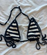 J.Crew Crochet Knit Bikini Top Photo 0