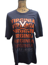 Virginia Cavaliers Colosseum Athletics T Shirt‎ NCAA Heather Blue Large Photo 0
