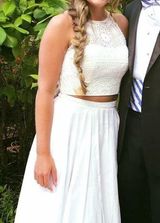 Sherri Hill White Prom Dress Photo 0