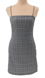 Windsor Plaid Mini Dress Womens Size‎ M Y2K Office Siren Academia Preppy School Photo 0