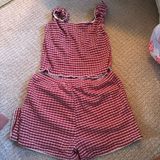 two piece set surf shop Red Photo 0