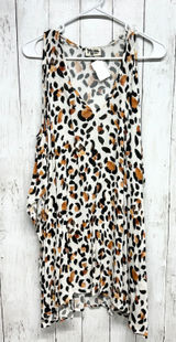Show Me Your Mumu Dress‎ Womens Small Circus Mini Leopard Print Cold Shoulder Photo 0
