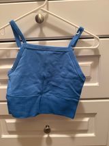 Blue tank top Size M Photo 0