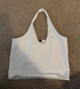 Brandy Melville Top Halter White Photo 0