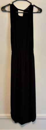 Banana Republic‎ Black Sleeveless Dress Cross back XS Normcore Everyday Casual Photo 0