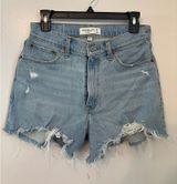 Abercrombie High-Rise Cutoff The Shorts Curve Love Photo 0